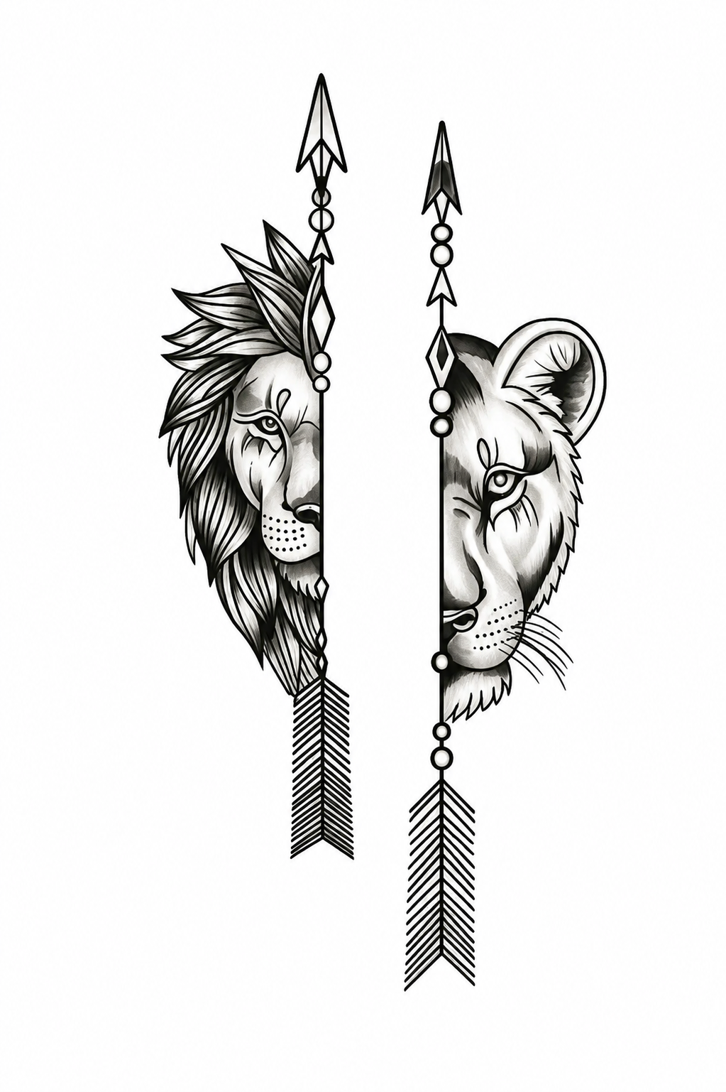 Lion & Lioness