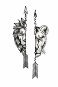 Lion & Lioness